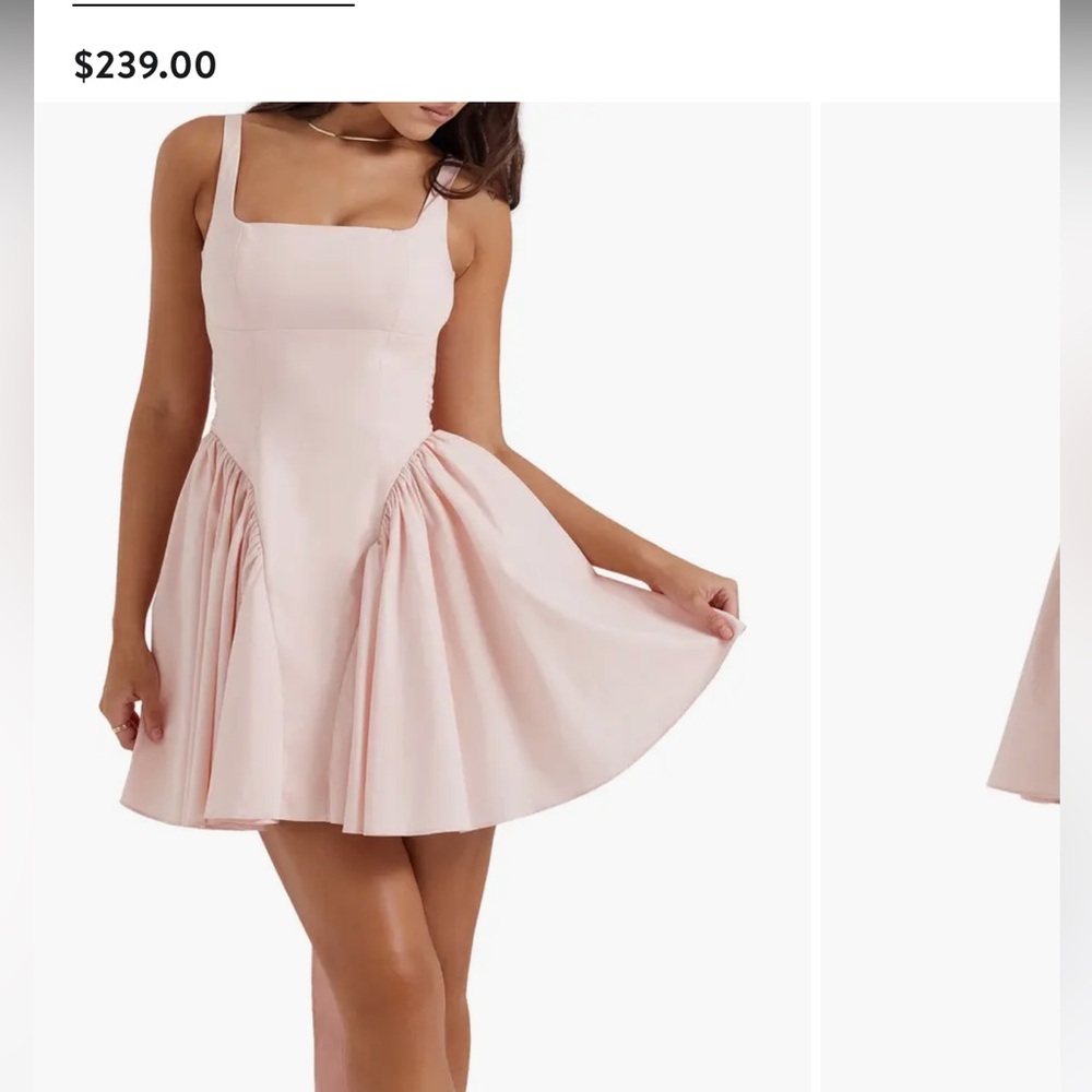 House of CB Florianne Bow Back Dress